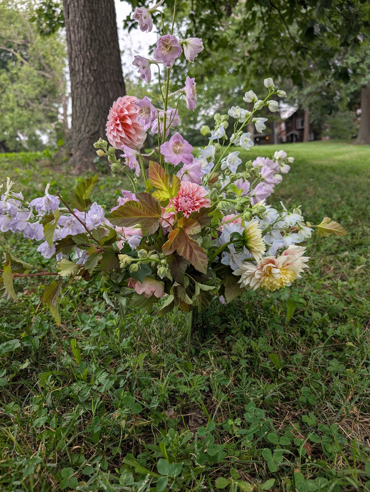 Premium flowers, medium-large arrangement