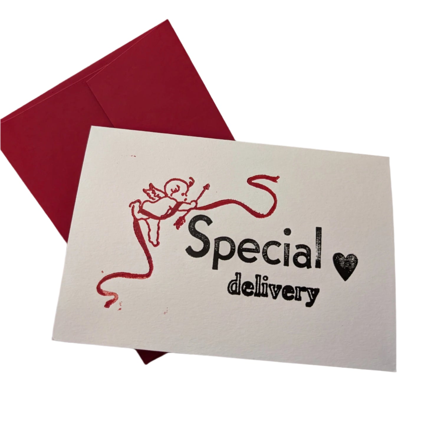 Special Delivery Letterpress Card